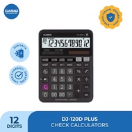 CASIO Desktop Calculator Check & Recheck 12 Digit DJ-120D Plus Trade Shop Calculator/