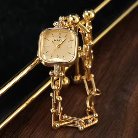 Gold Simple Casual Bohemian Retro Fashion Women's Watch