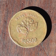 Uang logam 500 Bunga melati tahun 1991