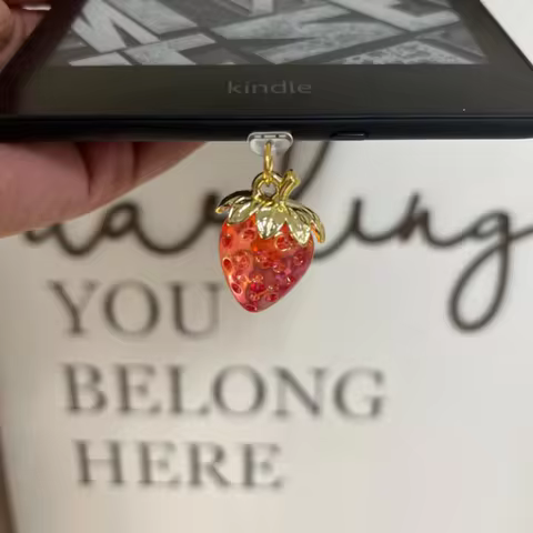 Phone Dust Stopper Accessories Decorative Ornament for iPhone For Samsung Interface Kindle Charm, St