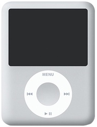 Apple iPod Nano3 4GB MP3 เครื่องเล่นเสียงแบบพกพาสำหรับนักเรียน ฟังเสียงภาษาอังกฤษ ฟังก์ชันการมองดูภา