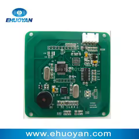RFID 13.56Mhz ISO 14443A Reader Writer Module RS232 5.0V YHY523R +SDK+ 2 Tags