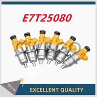 6x E7T25080 1465A011 MR560555 car Fuel Injector For Mitsubishi Pejero Yamaha Outboard HPDI 200 250 3