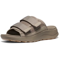 KEEN Women's Elle Sport Slide Breathable Comfortable Open Toe Athletic Slip-On Sandal, Brindle/Brind