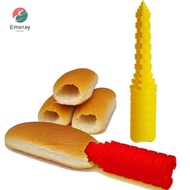 EMERAY Hotdogger, Drill a Hole Grilling Hot Dog Bun Driller, Perfect BBQ Bread Tool Leakproof hotdog