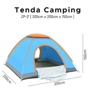 COD Tenda Camping Otomatis Kapasitas 3 Orang Outdoor / Tenda Camping Gunung / Tenda Portable