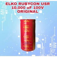 ELKO RUBYCON USR 10000 UF 100 V ORIGINAL| ELKO RUBYCON 10000 UF 80 V | ELKO RUBYCON USR 10000 UF 50 