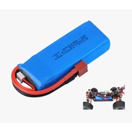 7.4V 3000mah WL 104072 60km Lipo battery Deans connector