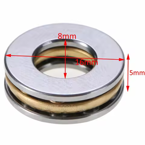 10Pcs Thrust Bearing F3-8M F4-9M F4-10M F5-10M F5-11M F5-12M F8-16M F8-19M F8-22M F9-20M F10-18M Min