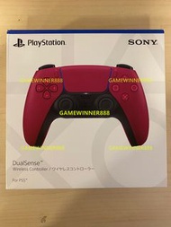 《今日快閃價》全新 PS5 原裝 日版 紅色 新款 無線手掣 PlayStation 5 / PS5 DualSense ™️ Wireless Controller （RED)