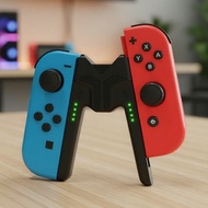 AOLION Joycon Grip Charging Dock and Gaming Handle Mount for Nintendo Switch Controller Aolion Joyco