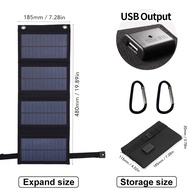 Solar Foldable Bag USB Charger Camping Power Supplement Mobile Phone 40% Off 50% Off Power Generator