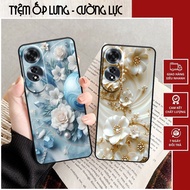 Oppo A60 case with colorful flower print phone case