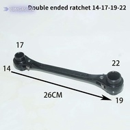 YINGRAN3 1 cái cờ lê bánh cóc 8 trong 1 cờ lê bánh cóc nhanh hai chiều đa năng cờ lê hai đầu chống g