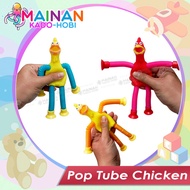 Birthday Gift Kids Toys POP TUBE SQUISHY CHICKEN CHICKEN Squeeze Sound