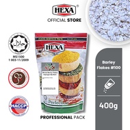 HEXA Whole Barley Flakes #100 400gm