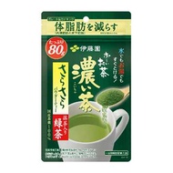 ITOEN伊藤園 濃茶 日本進口機能性食品減脂沖泡茶茶葉伴手禮禮品 綠茶粉 80g