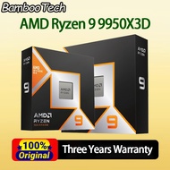 AMD Ryzen 9 9950X3D CPU SocketAM5 Processor 16 Cores 144MB Cache Max Boost Clock Up to 5.7GHz