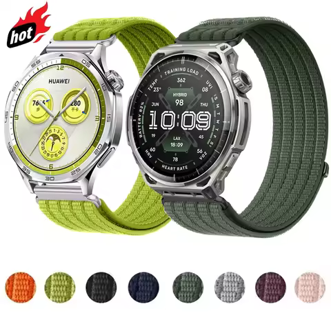 18/20/22mm Nylon Strap for Huawei Watch 5/GT6/5/4 Pro Soft Breathable Wristband for Amazfit Balance 