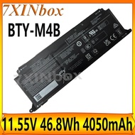 7XINbox 46.8Wh For MSI BTY-M4B 11.55V 4050mAh Laptop battery 3ICP5/78/66 brand new