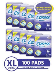 Caress Basic Adult Diaper XLarge: 1 box with 10 packs