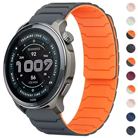 22mm Magnetic Loop Strap For Amazfit Balance Smartwatch Silicone Bracelet Sport Watchband Correa For