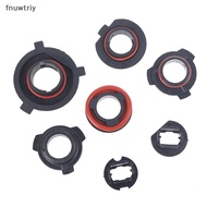[fnuwtriy] 2Pcs LED Headlight Bulb Base Adapter Soet Holder HB4/HB3/H11/H7/H4/H3/H1