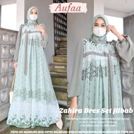 [NEW 2023] Jubah  Muslimah Wanita Dewasa/ Muslimah terkini trendy/ Zahira Set by Ori Spa Hijab /maxy Dress Raya Aldil