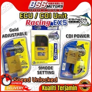ESPADA Racing Adjustable Gold ECU CDI Unit EX5 DREAM WAVE100 WAVE100R KRISS100 KRISS 1 CT100 No Cut 