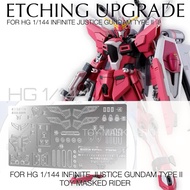 Metal Plate ETCHING UPGRADE FOR HG 1/144 INFINITE JUSTICE TYPE II