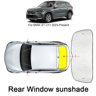 [MDJT] For BMW X1 IX1 U11 2023-2025 Car Sunshades UV Protection Cover Side Window Curtain Sun Shade 