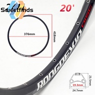 【SWTF】20 inch mountain bike wheel rim 24/28/32/36 hole double disc wheel rim