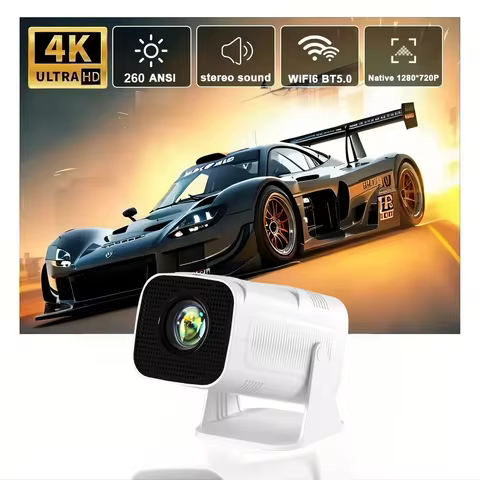 HD Projector portatil 4K 1280x720P Android LED Video Home Theater Cinema Phone mini Proyector Movie