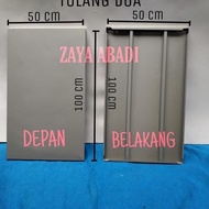 - Rak Besi Siku Lubang 3 Susun Meja Rak Aquarium ( 100 X 50 X 100Cm )