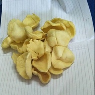 Kerupuk Gendar atau Kerupuk Puli renyah 250 gram mentah digoreng dahulu sebelum dimakan cocok buat