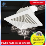 Integrated Ceiling Exhaust Fan Kitchen Household Exhaust Fan Bathroom Ventilator Toilet  Ceiling Ventilating Fan QqdA