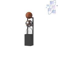 籃球收納架家用室內桌球擺放球類收納筐羽毛球拍運動器材置物架