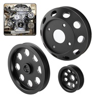 ‌Lightweight Aluminum 3PCS Pulley Kit for Nissan Silvia 240SX/S14/S15 SR20DET Engine 1989-1998 | Hig