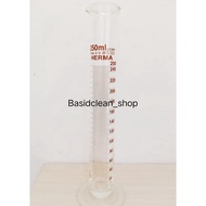 Herma Glass/Glass Measuring Tube 250cc Chemical Solution Tube