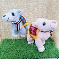 Dubai Camel Doll L Blue Pink Camel Doll Dubai Camel Doll Flag Ribbon L