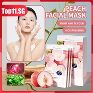 30pcs Hyaluronic Acid Hydrating Facial Mask Sheet Masks For Face Hydrating Shrinking Pores Moisturizing Face Masks Skin Care (top11.sg.)