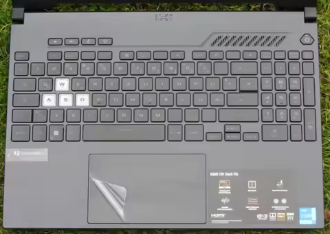 For ASUS TUF Dash F15 2022 FX517ZR FX517ZM FX517ZE FX517ZC FX517 Z Sticker Protector Matte Touchpad 