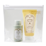 INTIME ORGANIQUE Intimate Care Kit (Feminine Wash 30ml and White Cream 30g) Made in Japan