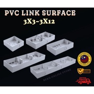 PVC Box Surface Type Nut Box Electrical Box Base 3x3 3x7 3x10 3x12