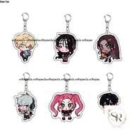 Acrylic keychain Anime alien stage Luka IVAN till mizi Hyuna sua cosplay keychain pendant accessorie