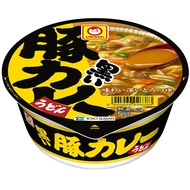 （Direct from Japan）Black Curry Udon with Pork Toyosuisan. Japanese Instant Noodles .Black Curry Udon noodles with bonito broth and kelp broth .Thick ramen. Japanese Delicacies