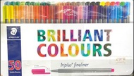 現貨‼️Staedtler triplus fineliner 0.3mm 50 Colours