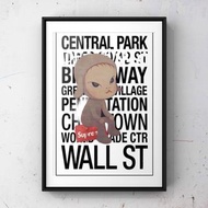 Death NYC / 親筆簽名 奈良美智 #6 限量 art print