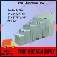 Weatherproof PVC Enclosure Box / Junction Box / PVC Electrical Box / Autogate / CCTV camera cover box / outdoor