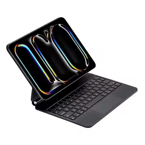 DL-Magic Keyboard Folio For Ipad Pro 11(2024) , Smart Magnetic Case Keypad